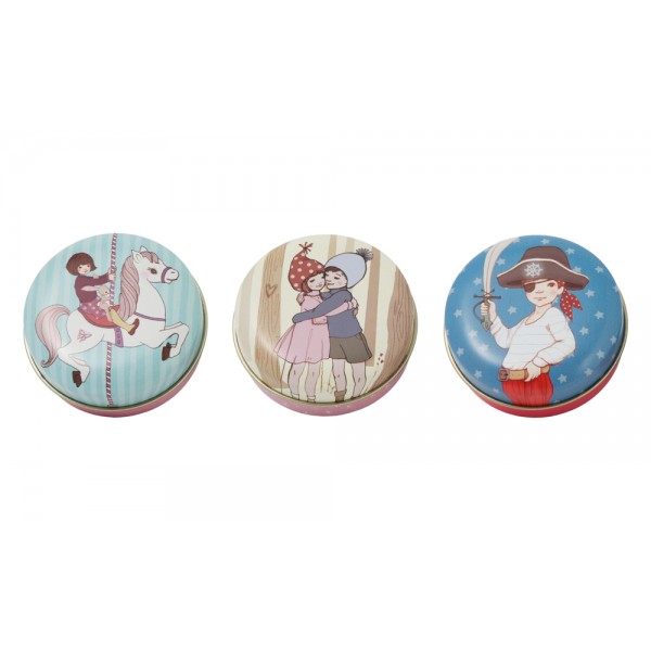 Belle & Boo Carousel Pocket Tin Set