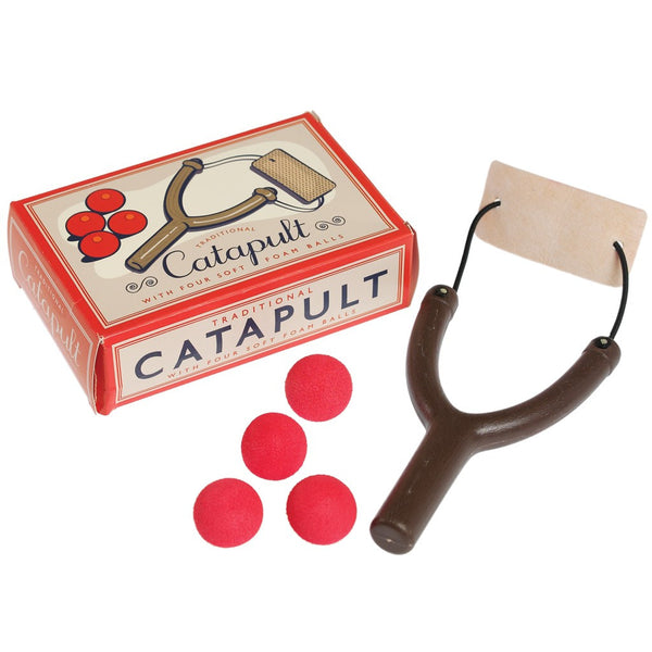 Catapult Toy with 4 Foam Balls