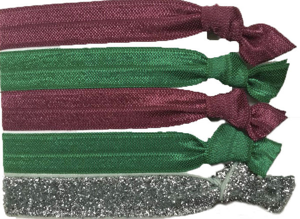 Christmas Hair Ties