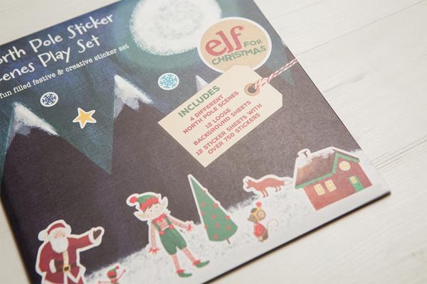 North Pole Christmas Sticker Fun Set