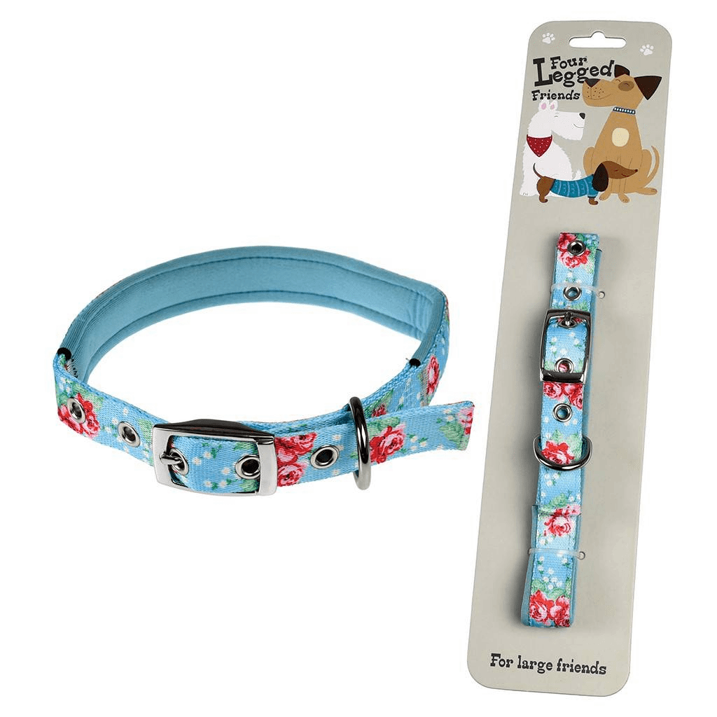 Medium English Rose Dog Collar