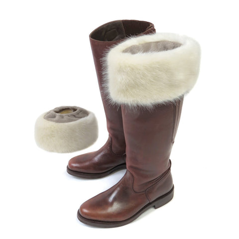 Ermine Faux Fur Boot Toppers
