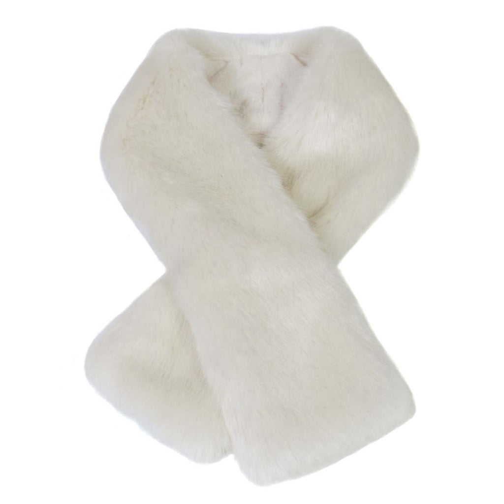 Ermine Faux Fur Tippet Scarf