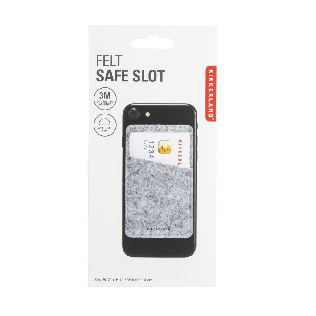 Felt Phone Safe Slot For Credit Cards