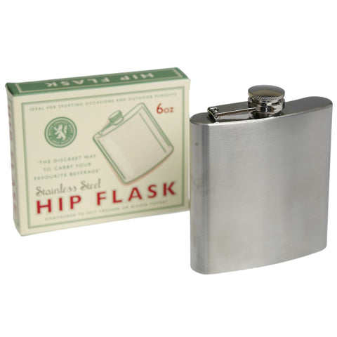 Gentleman's Hip Flask 6oz