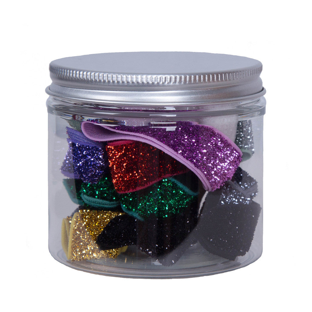 Hair & Wrist Band Gift Tin (Sparkle)