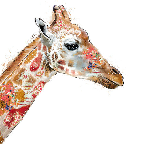 Giraffe Card