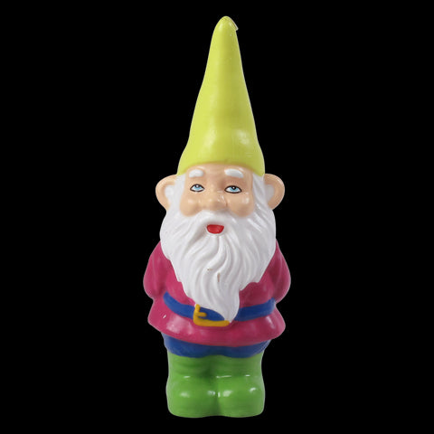 Gnome Candle with Yellow Hat