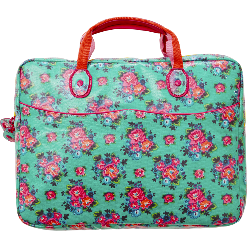 Laptop Bag in Dutch Rose Print
