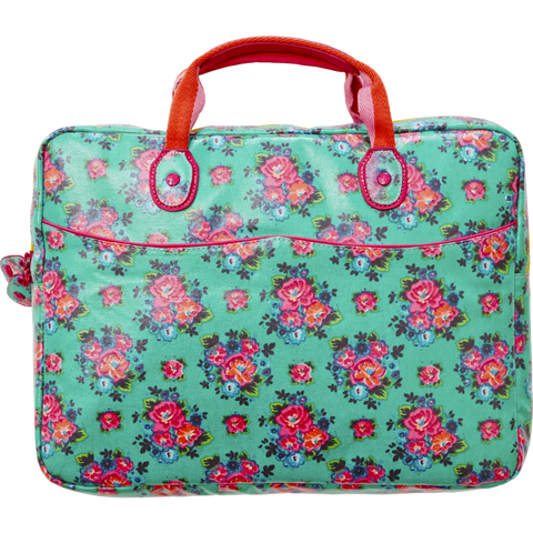 Laptop Bag in Dutch Rose Print