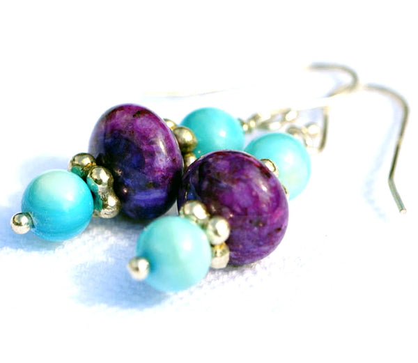 Sterling Silver Semi-Precious Earrings