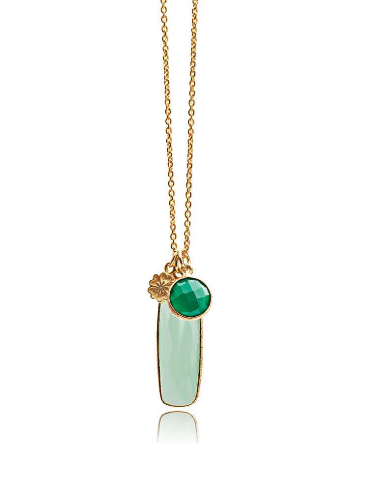 Green Hera Pendant Necklace