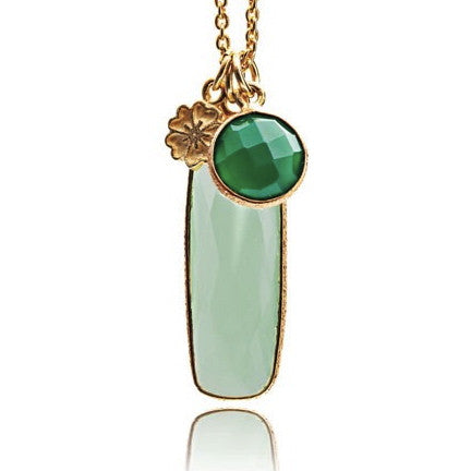 Green Hera Pendant Necklace