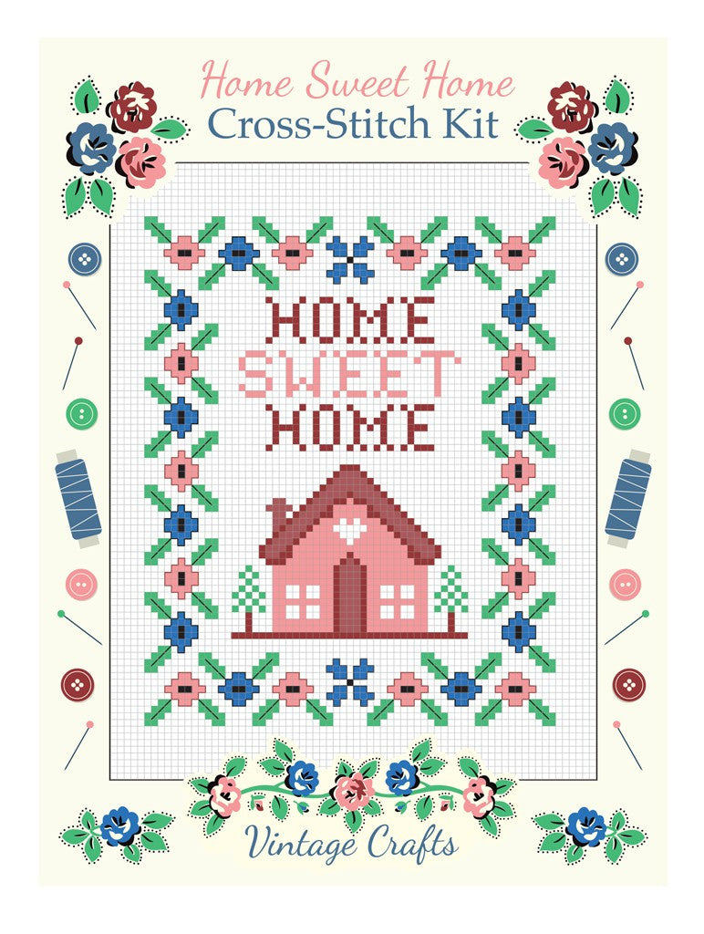 Home Sweet Home Cross Stitch Kit