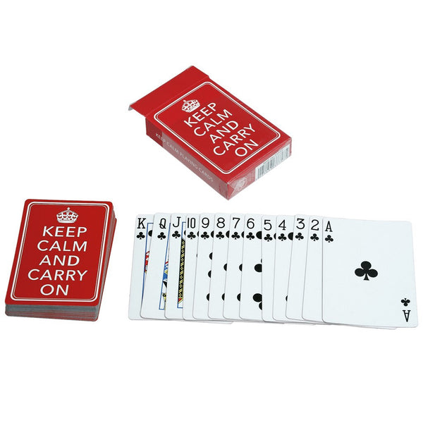 Keep Calm & Carry On Playing Cards