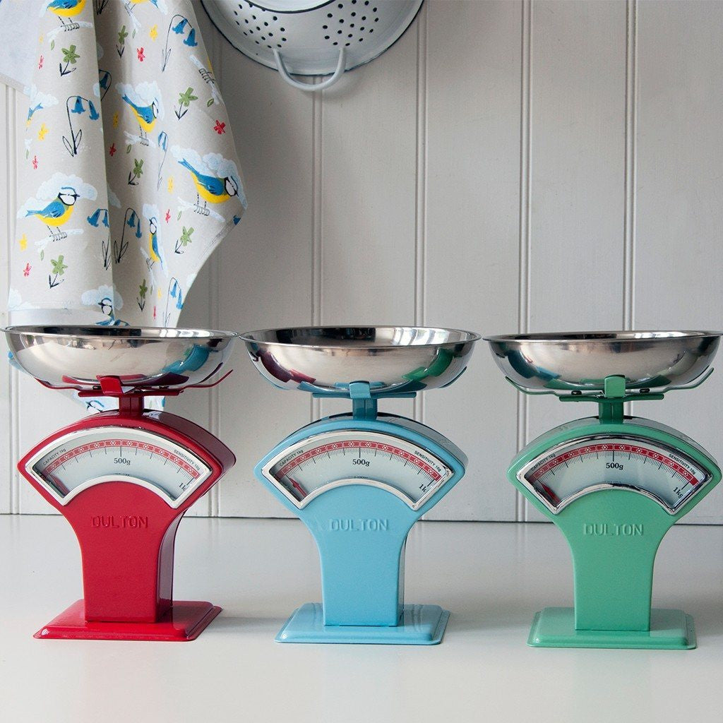 Green Vintage Shop Scales