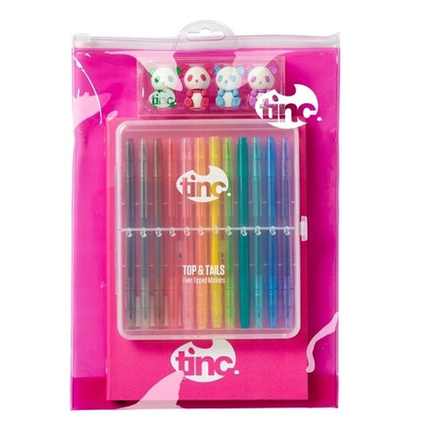 Pink Top And Tails Tinc Notebook Gift Set