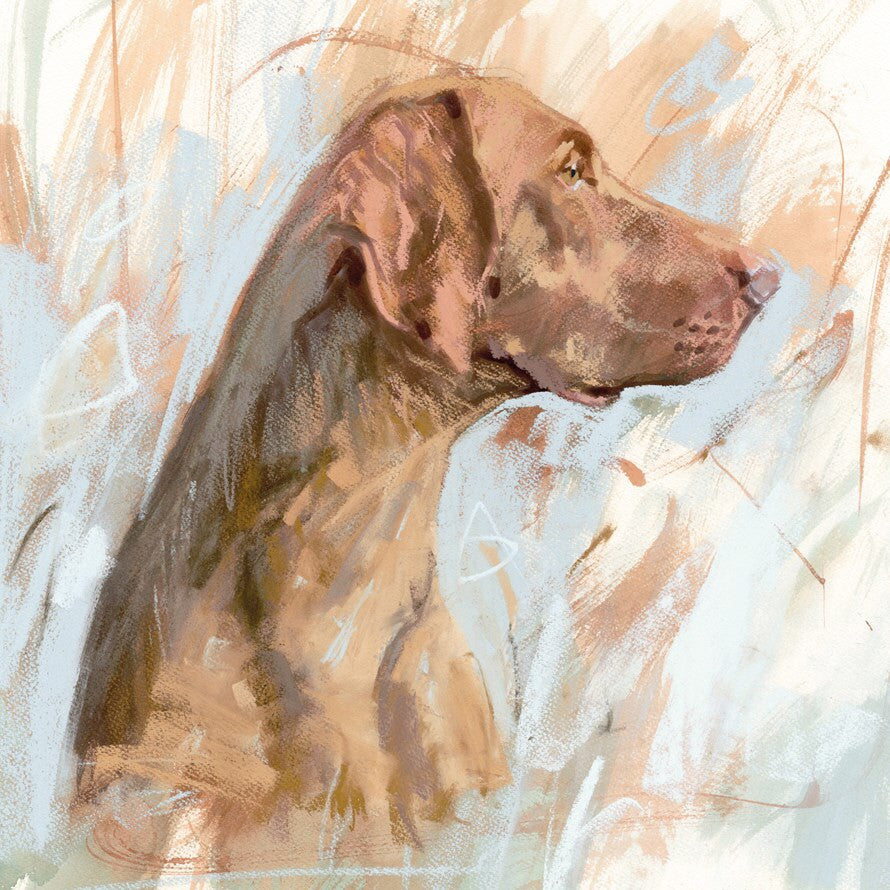 Vizsla Greeting Card