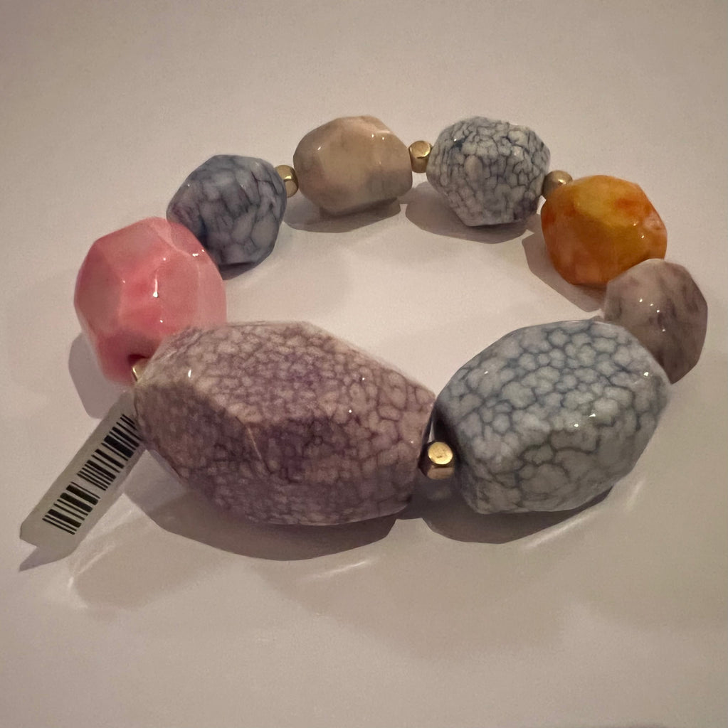 Multi Chunky Marsha Stone Bracelet