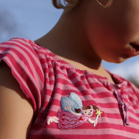 Little Girls Iron-On Clothes Patches