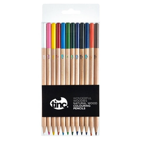 Tinc Multi Wonderful Woodies Colouring Pencils