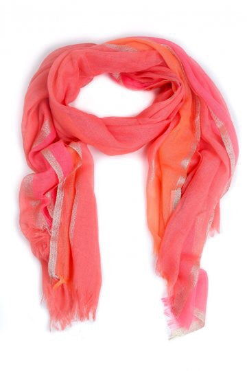 Coral scarf outlet