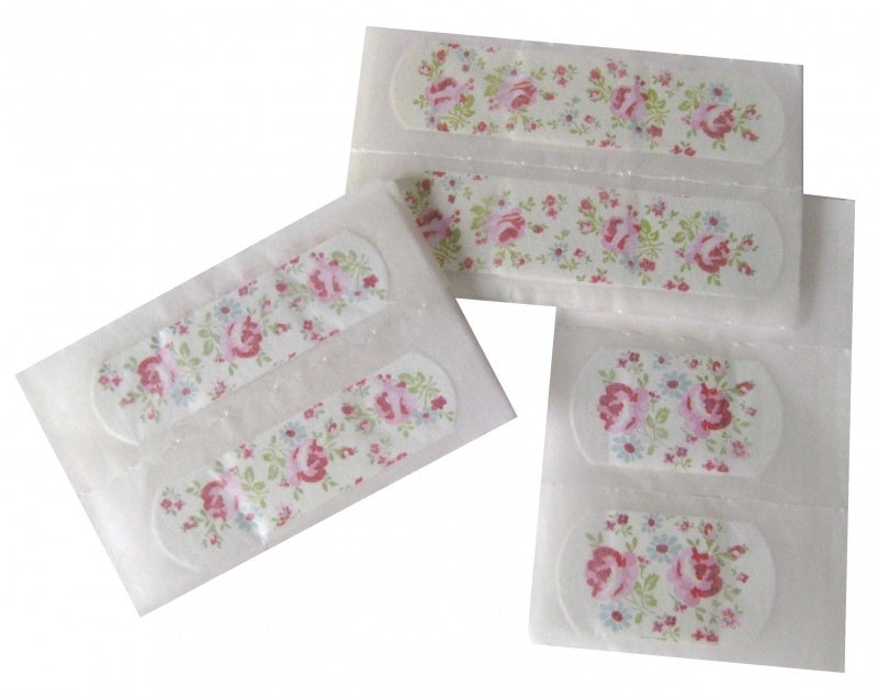 Pretty Tin of La Petite Rose Paisley Plasters