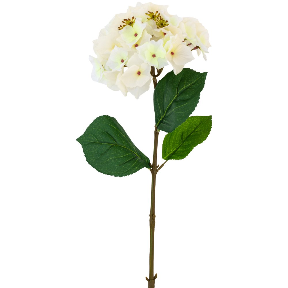 Faux Hydrangea White