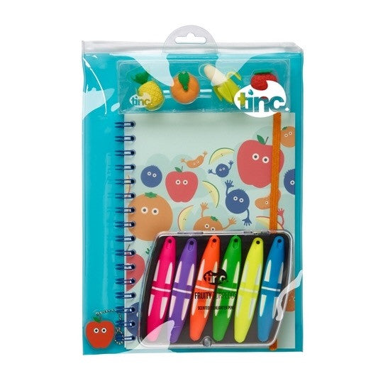 Blue Tinc Tutti Frutti Notebook Gift Set