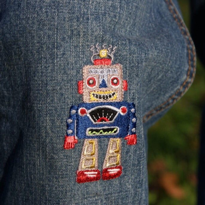 Little Boys Iron-On Clothes Patches