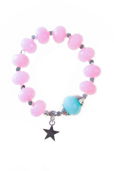 Pink Izidora Star Bracelet