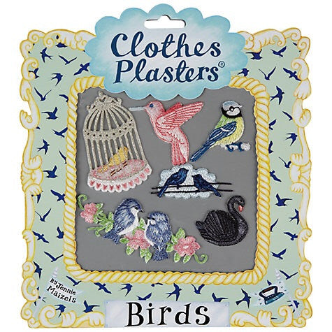 Bird Iron-On Clothes Patches