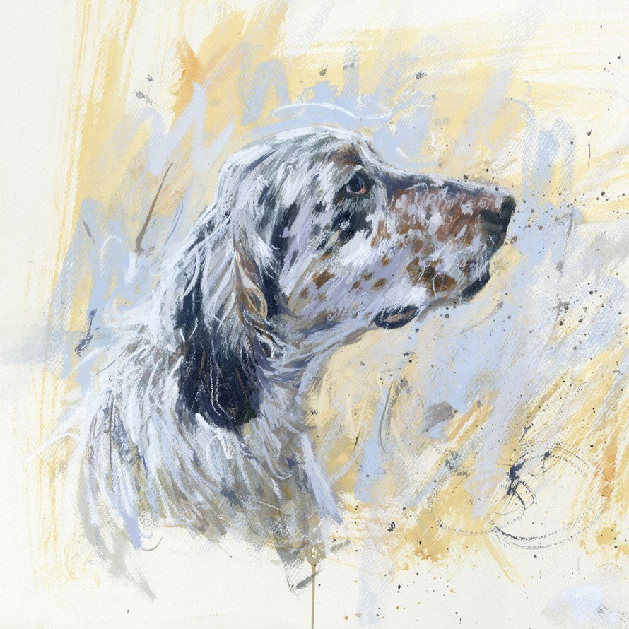 English Setter Greeting Card