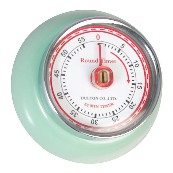 Green Vintage Magnetic Kitchen Timer