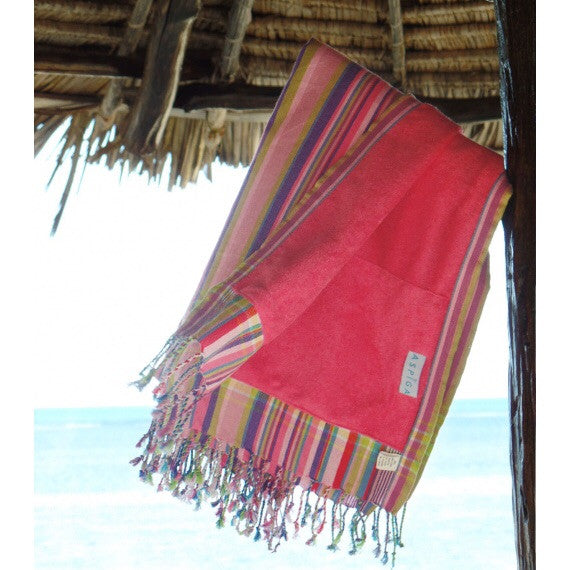 Pink Lehna Kikoy Towel