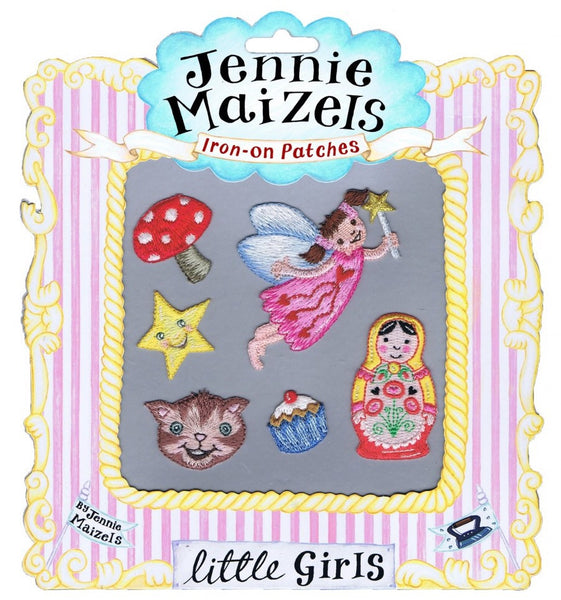 Little Girls Iron-On Clothes Patches