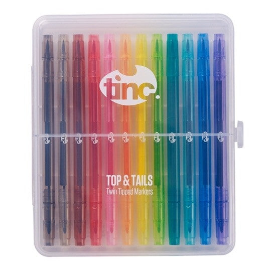 Tinc Multi Top & Tails Twin-Tipped Markers