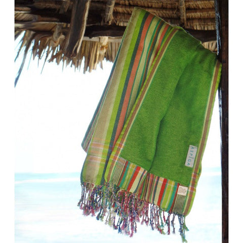 Lime Green Kijani Kikoy Towel