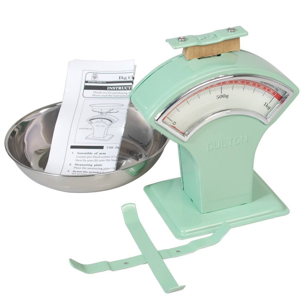 Green Vintage Shop Scales