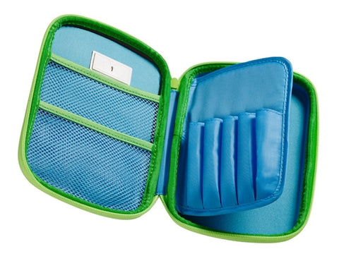 Blue/Green Tinc GlowGo Pencil Case