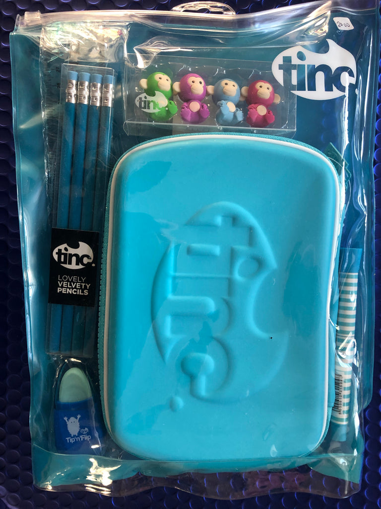 Blue Tinc School Stationery Set