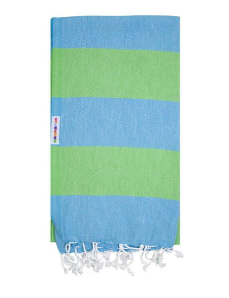 Aqua/Apple Hammamas Cotton Towel/Wrap