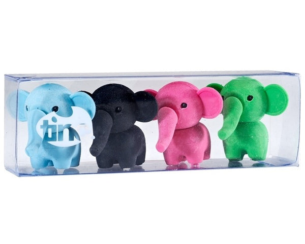 Scented Tinc Elephant Erasers