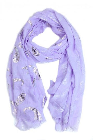Lilac Shimmer Scarf
