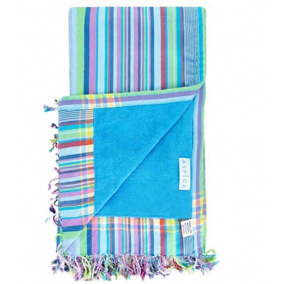 Baringo Turquoise Kikoy Towel