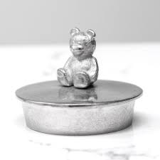 Teddy Trinket Box Small