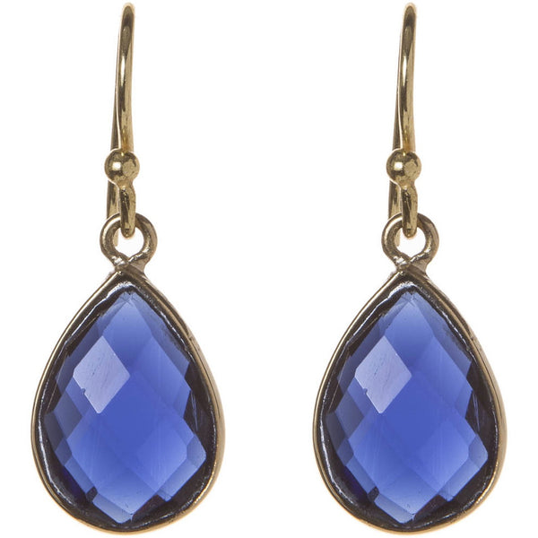 Semi-Precious Iolite Drop Earrings