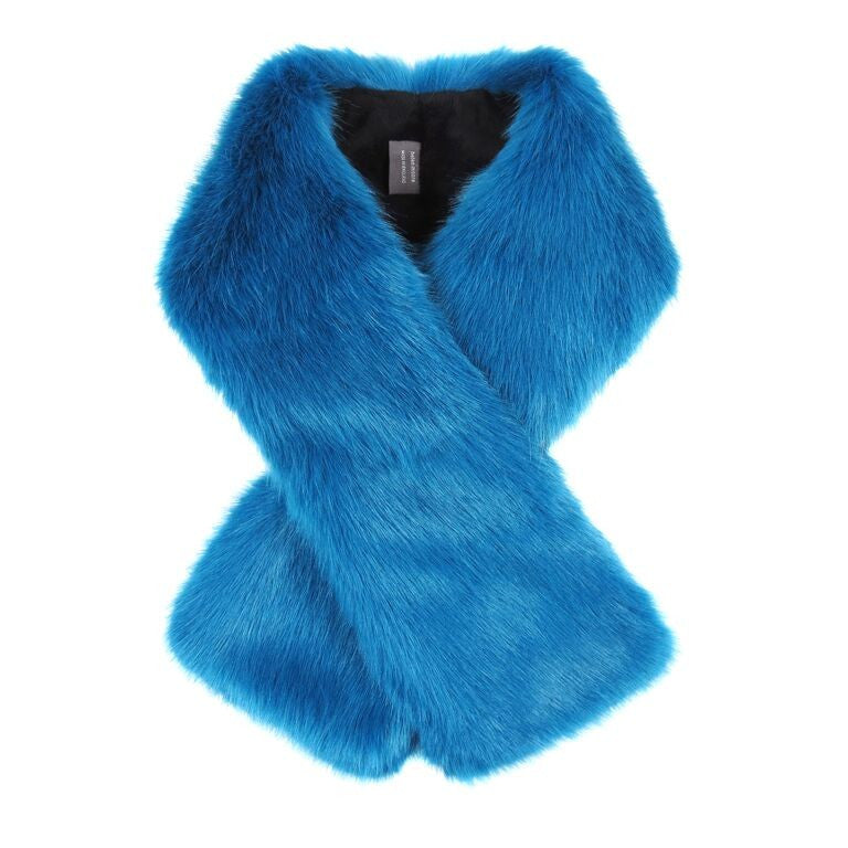 Kingfisher Faux Fur Tippet Scarf