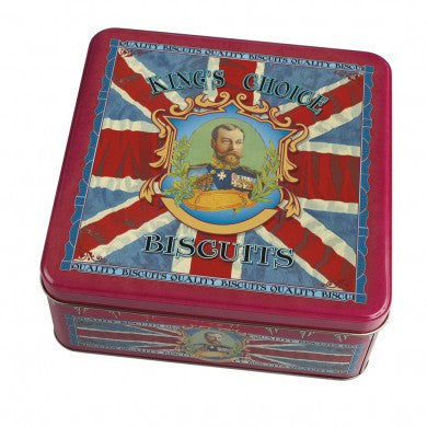 Vintage Kings Choice Biscuit Tin