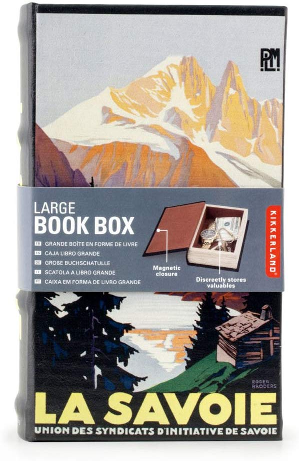 La Savoie Secret Storage Book Box